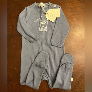 NWT Elegant Baby 3-6m Footed Romper